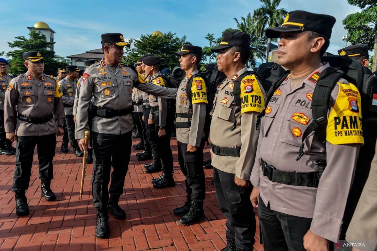 Polda Banten jaga logistik pasca insiden TPS roboh di Citangkil Cilegon