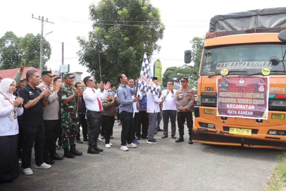 Logistik Pilkada didistribusikan, Polres Simalungun maksimalkan pengawalan