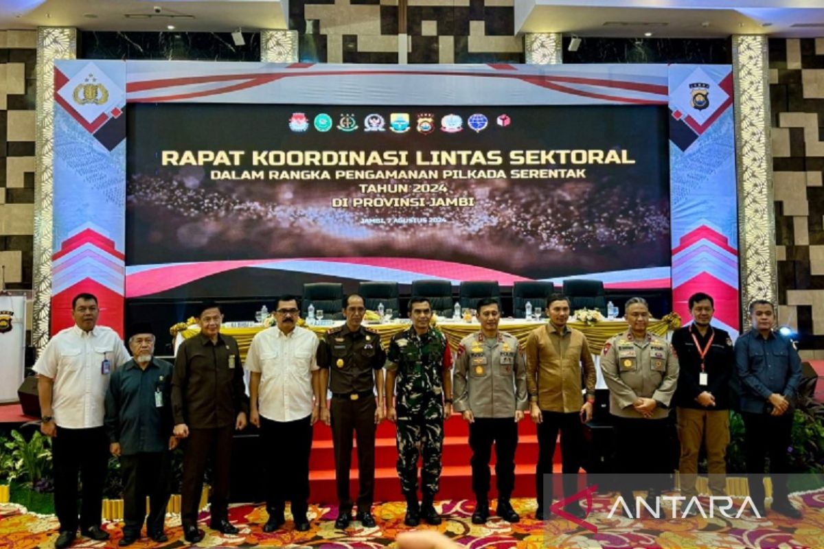 Ketua DPRD Jambi Ikut Rakor bahas sinergitas dan keamanan Pilkada 2024