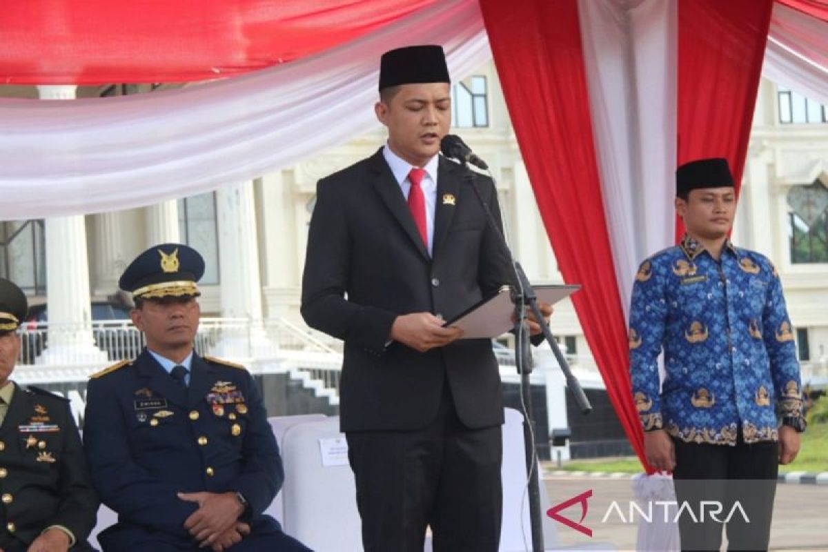 Ketua DPRD Sementara Kumandangkan Ikrar Kesaktian Pancasila