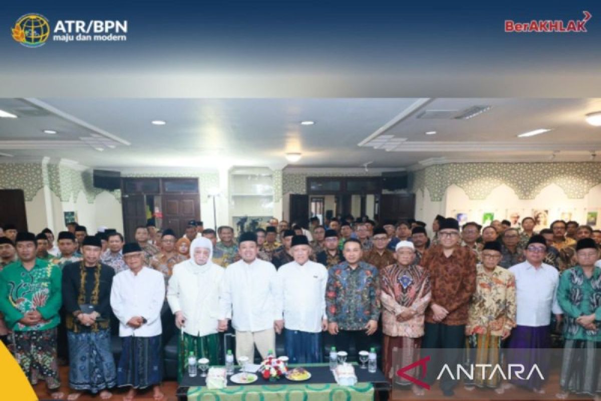 PWNU Jatim apresiasi Kementerian percepat sertipikasi tanah wakaf