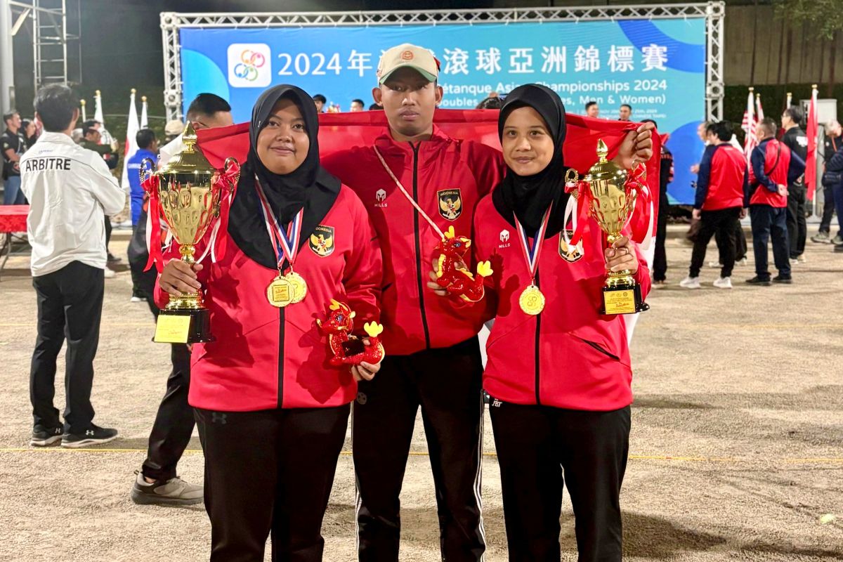 Mahasiswa UNESA ukir prestasi di The 2nd Petanque Asian Championships