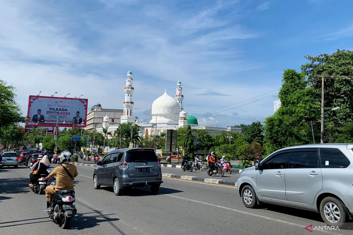 Cuaca di Banda Aceh pada Senin Berawan Tebal