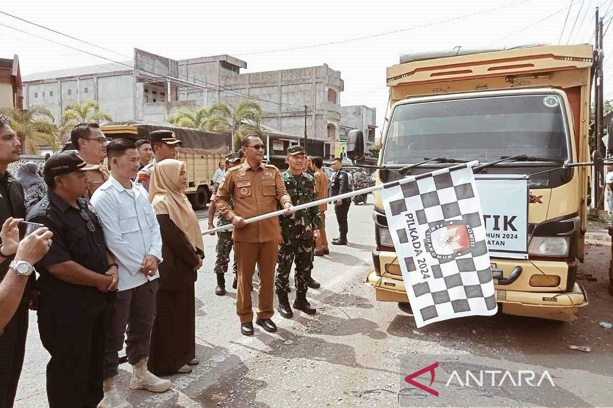 KIP Aceh Selatan distribusikan logistik pilkada ke wilayah 3T