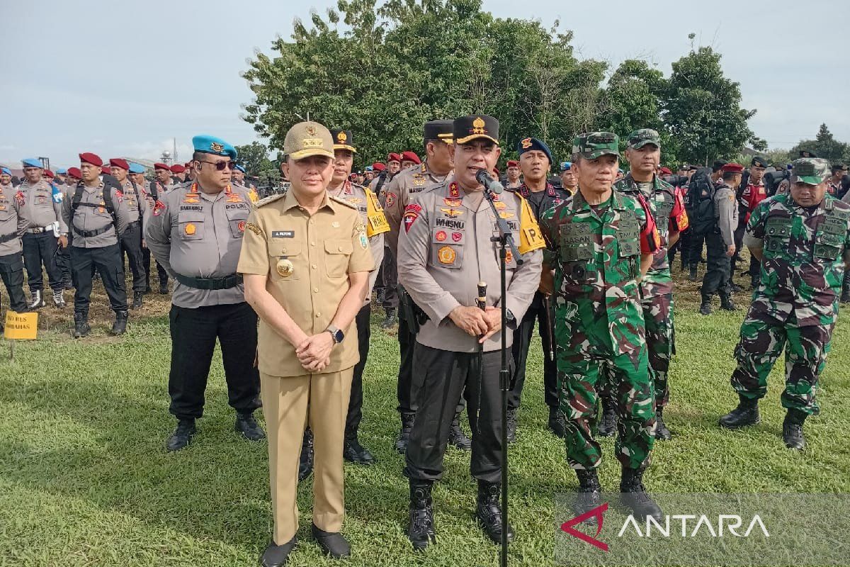 Polda Sumut pastikan personel tidak  bawa senjata api pengamanan TPS