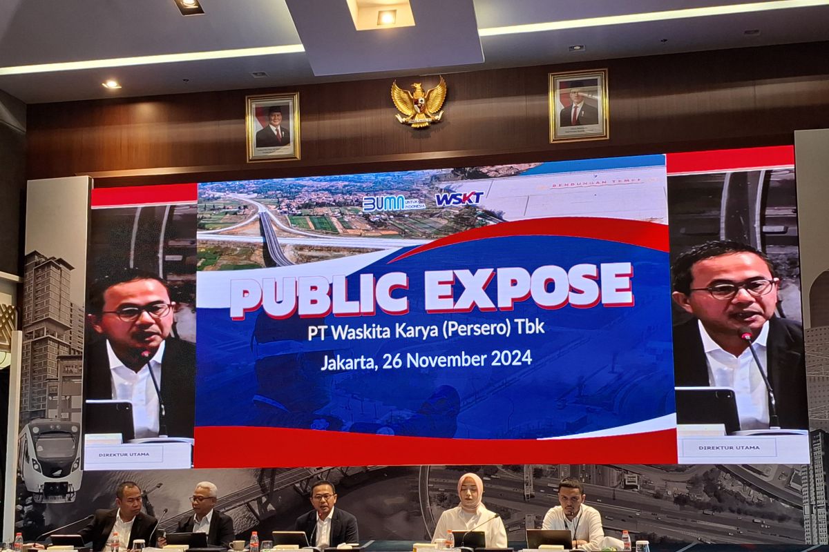 Waskita Karya optimistis capai target kontrak baru Rp14,5 triliun