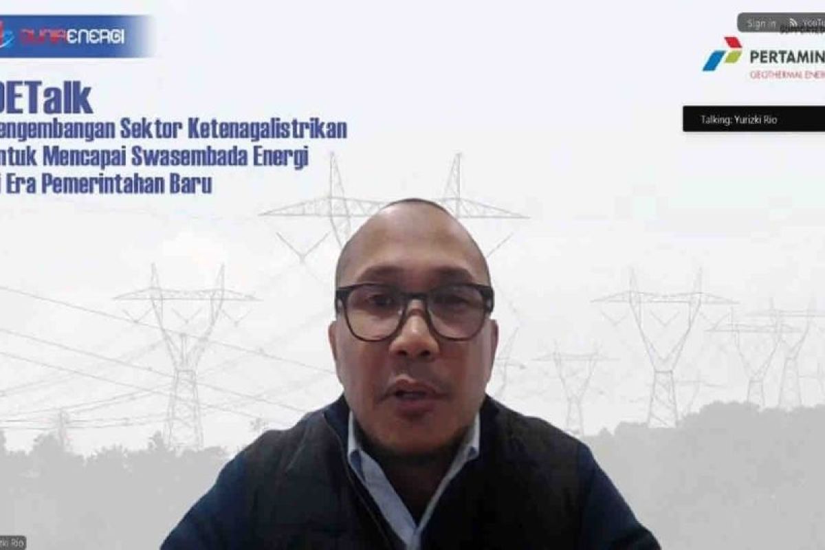 PGE: Panas bumi dapat jadi tulang punggung capai swasembada energi