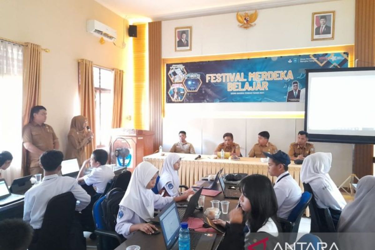 Dindik Bangka Tengah gelar festival merdeka belajar