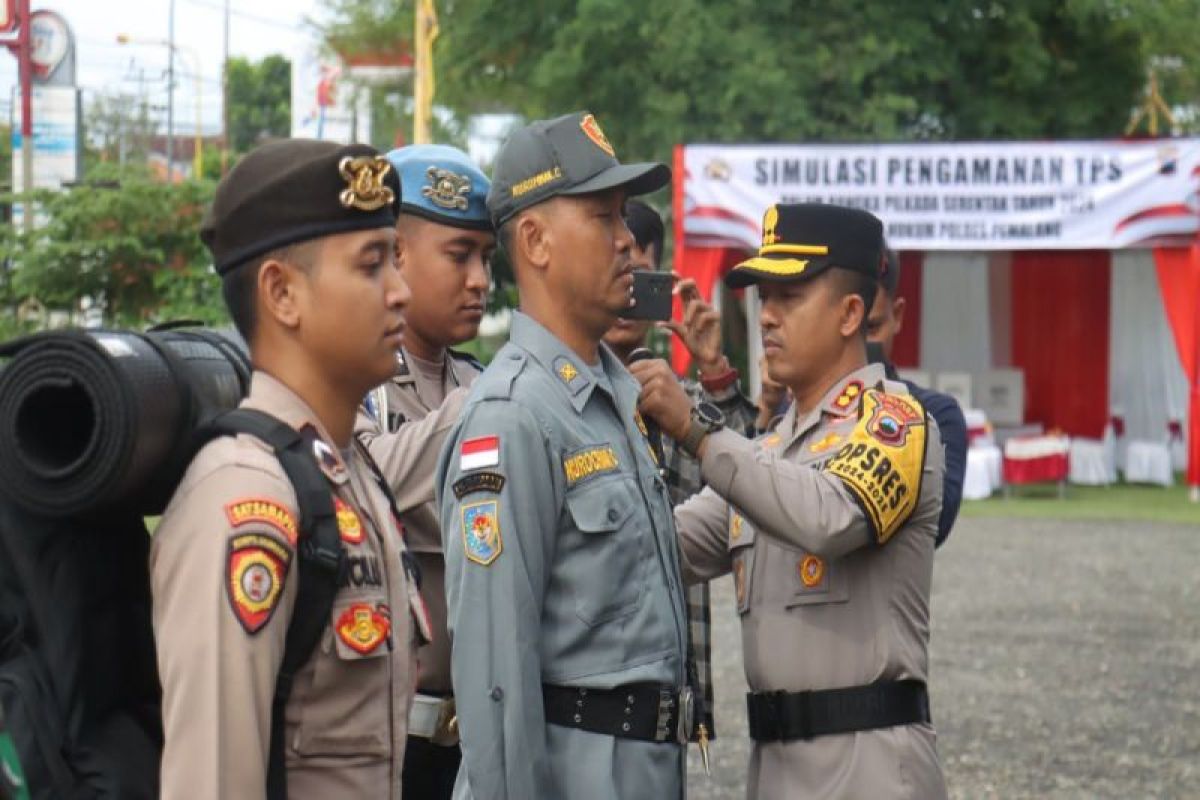 Polres Pemalang  lakukan pergeseran personel pengamanan ke TPS