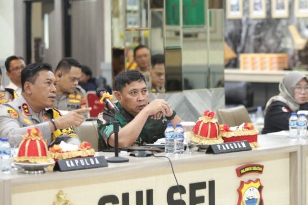 Pangdam XIV/HSN gencarkan koordinasi dan patroli jelang Pilkada 2024