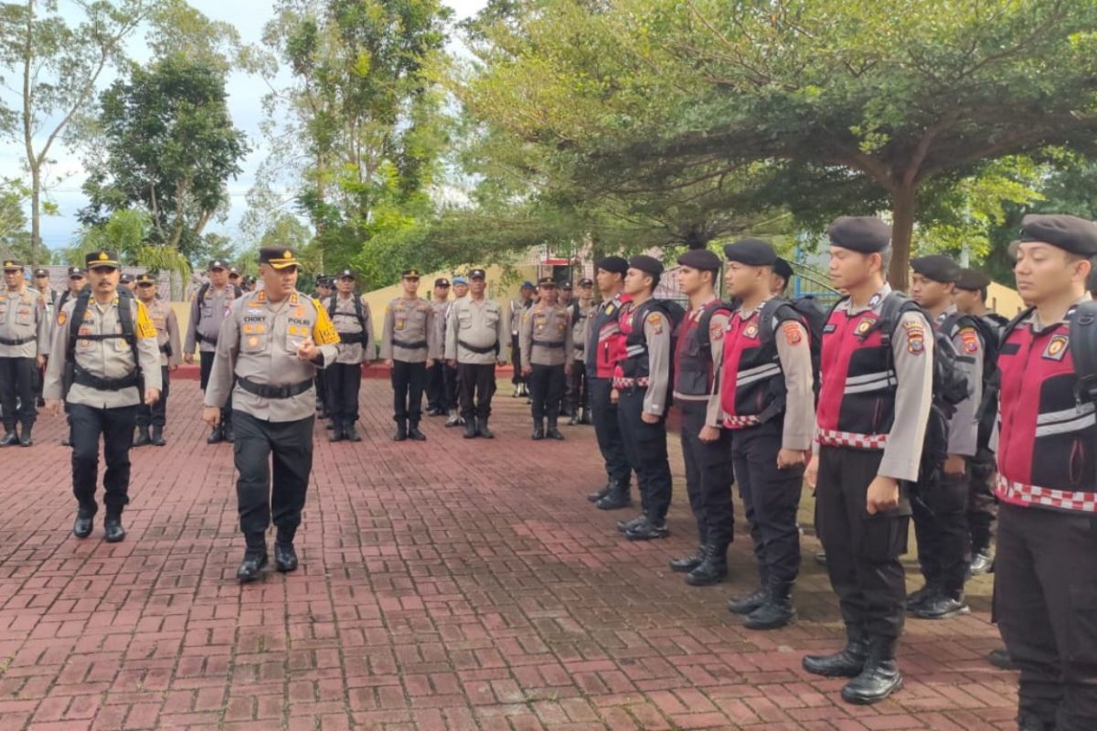 450 personel Polres Simalungun dikerahkan amankan Pilkada di Simalungun