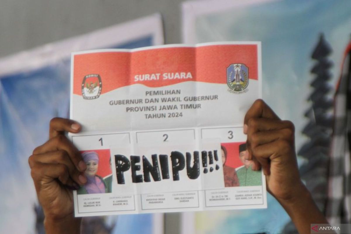 Perhitungan suara di Sidoarjo