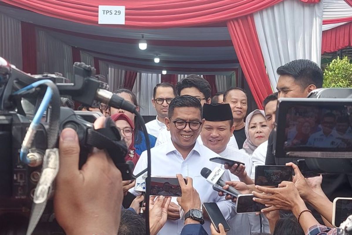 Andra Soni optimistis dengan hasil perolehan suara Pilkada Banten