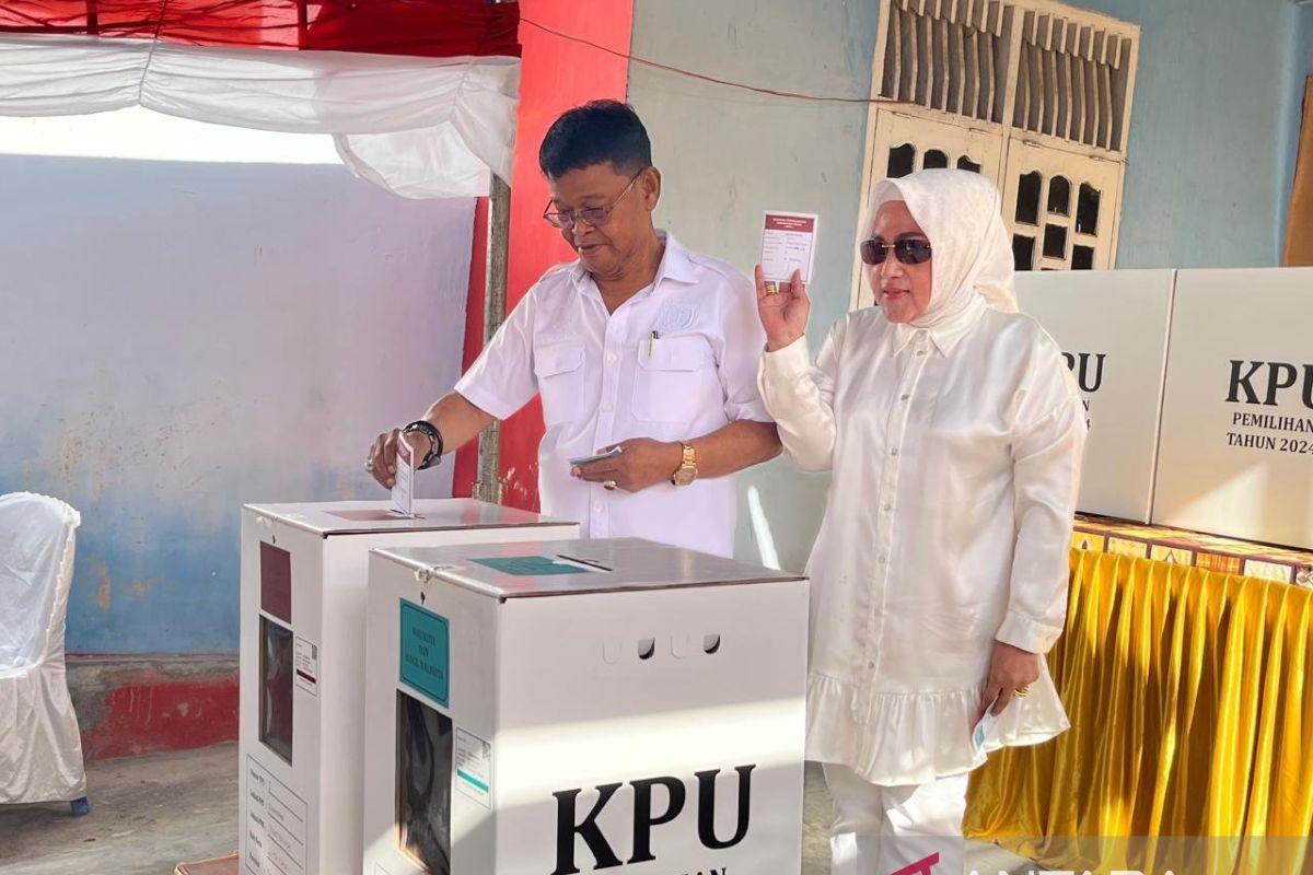 Gubernur Sulteng bahagia telah salurkan hak pilih pada Pilkada