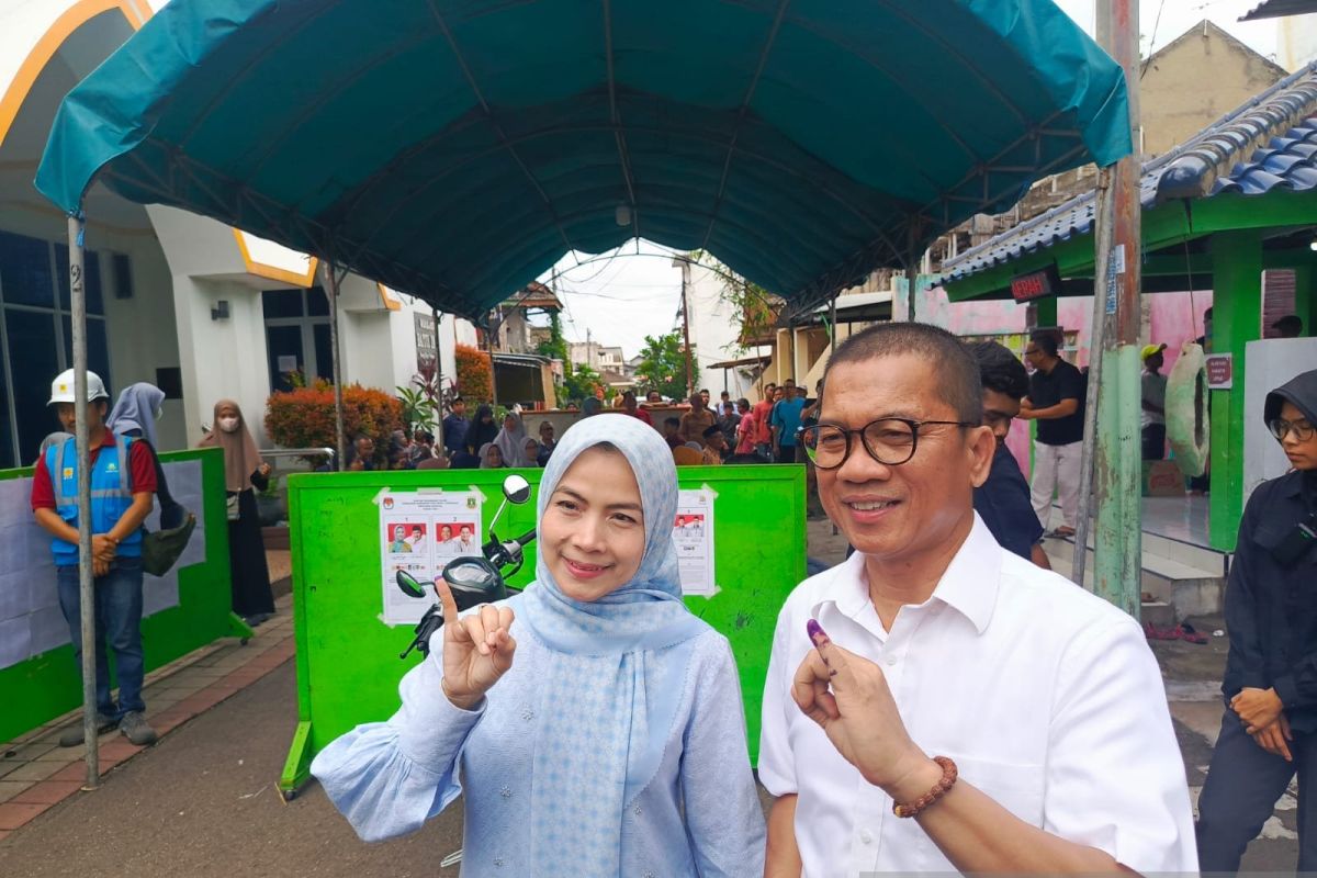 Istri Mendes PDT Yandri Susanto optimistis menang di Pilkada Serang