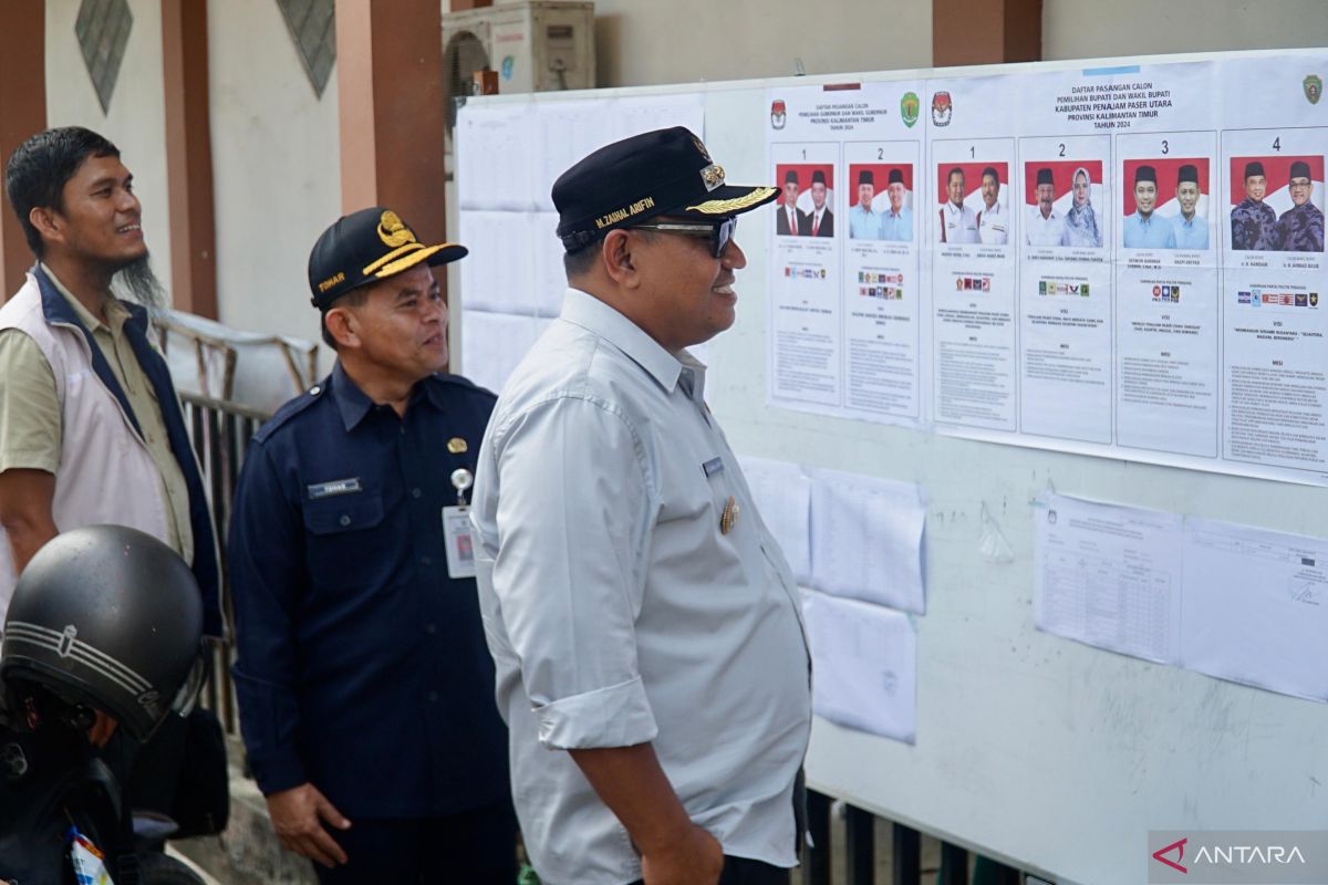 Pj Bupati Penajam Paser Utara: Antusias warga  ikut pencoblosan tinggi