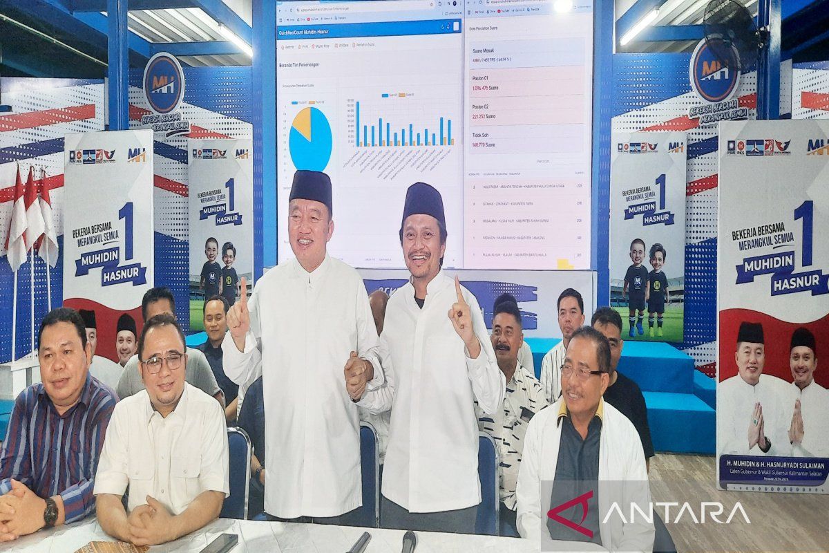 Muhidin-Hasnur apresiasi terhadap kesejukan Pilkada Kalsel