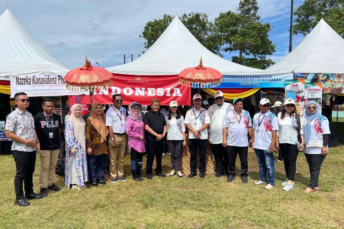 Konsulat RI Tawau kenalkan aneka makanan Indonesia di Regatta Lepa 