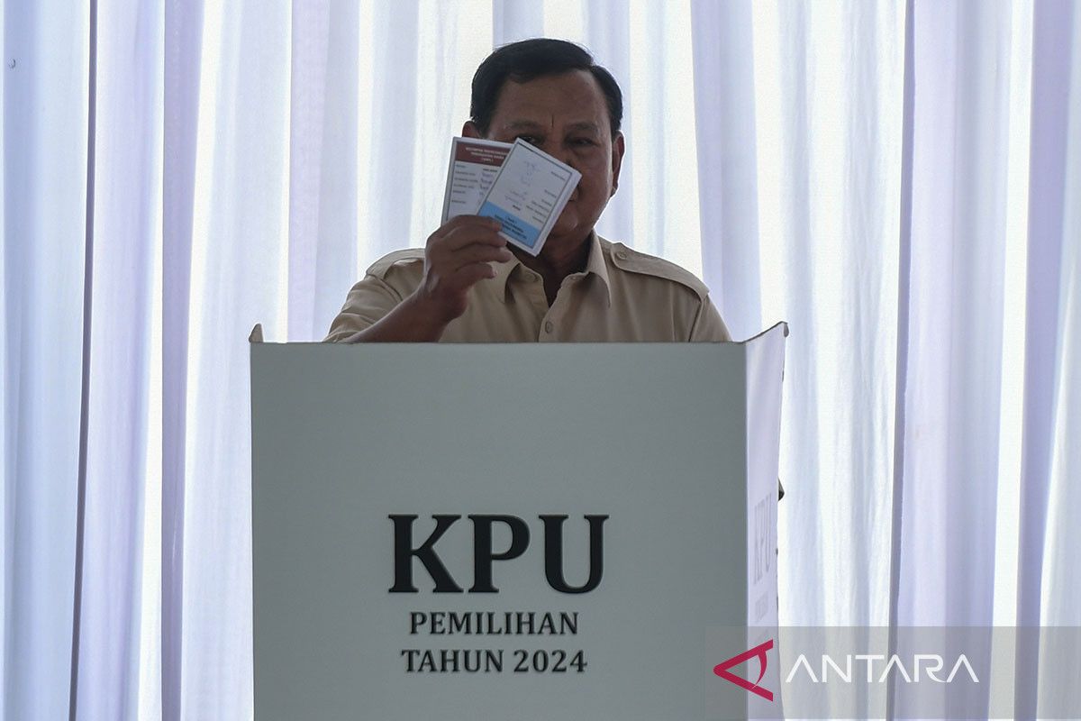 Presiden Prabowo gunakan hak pilih di Pilkada 2024