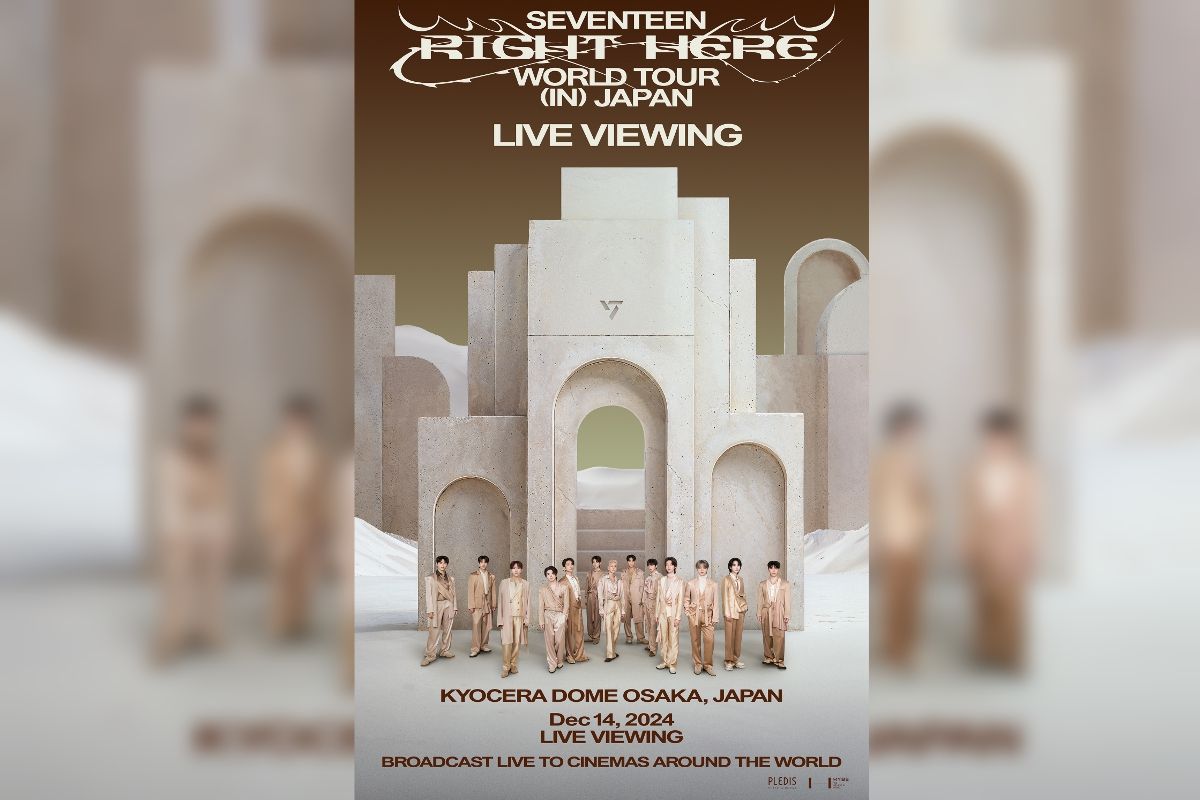 Avex Pictures Mengumumkan “SEVENTEEN ‘RIGHT HERE’ WORLD TOUR IN JAPAN: LIVE VIEWING” Siaran Langsung dari Osaka, Jepang