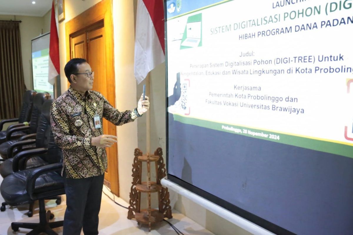 Pemkot Probolinggo luncurkan Digi-Tree untuk kendalikan kualitas lingkungan