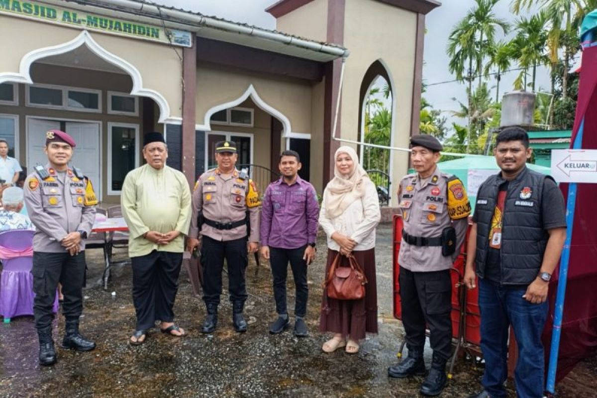 Kapolsek dampingi asistensi pengamanan Pilkada di Kecamatan Bengkalis