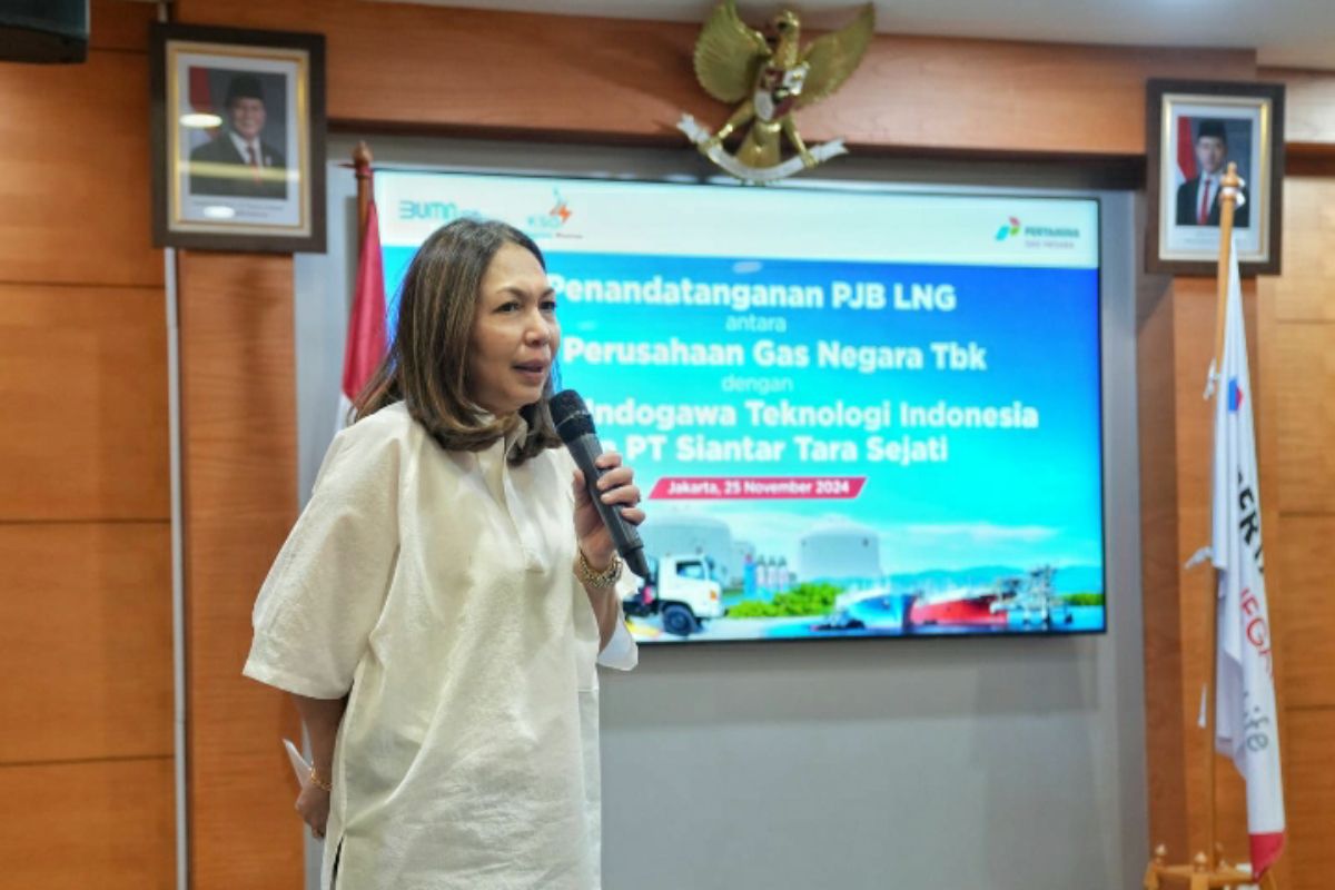 PGN teken PJB LNG dengan pelanggan industri di Indonesia timur