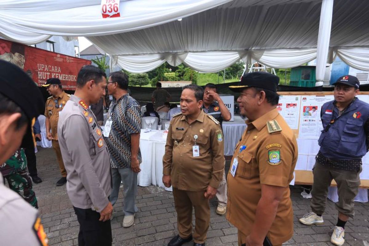 Aparat gabungan di Kota Tangerang berjaga hingga tahapan pilkada berakhir