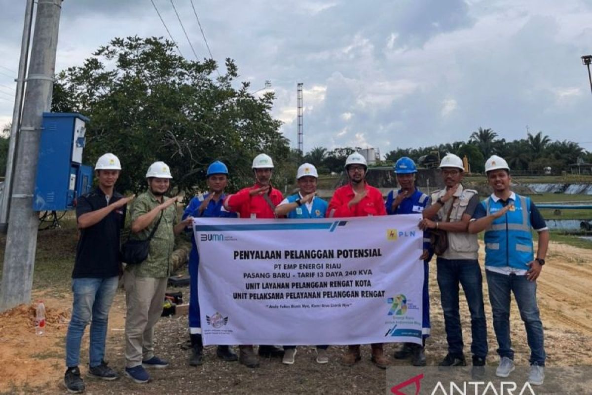 Dukung ketahanan energi nasional, PLN pasok listrik berkualitas kepada PT EMP energi Riau di Indragiri Hulu