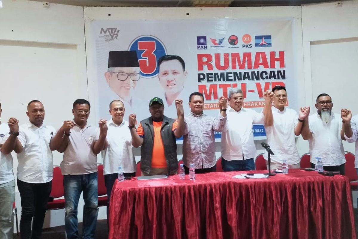 Hasil Hitung cepat  Pilkada Malra Pasangan MTH-VR menang 48 persen