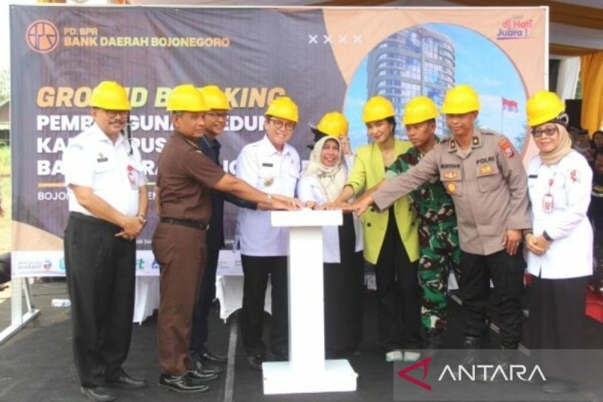 Pembangunan BPR Bank Daerah diharapkan perkuat perekonomian Bojonegoro