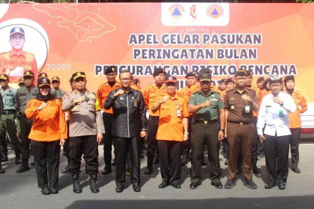 Pemkab Bojonegoro gelar apel pengurangan risiko bencana