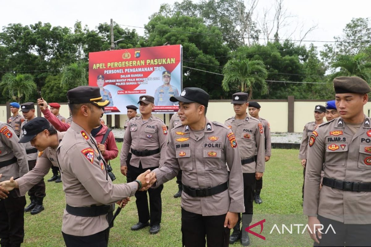 Kapolres Bangka Tengah: Pilkada berjalan kondusif