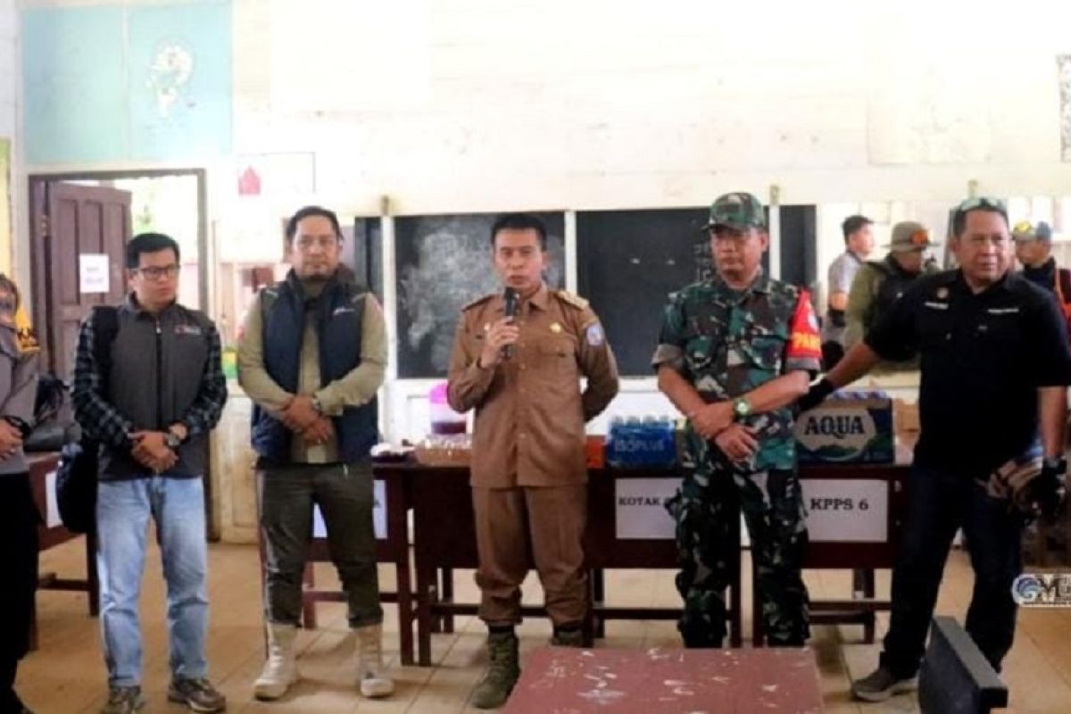 Pj Bupati Murung Raya pantau kesiapan TPS jelang Pilkada Serentak 2024