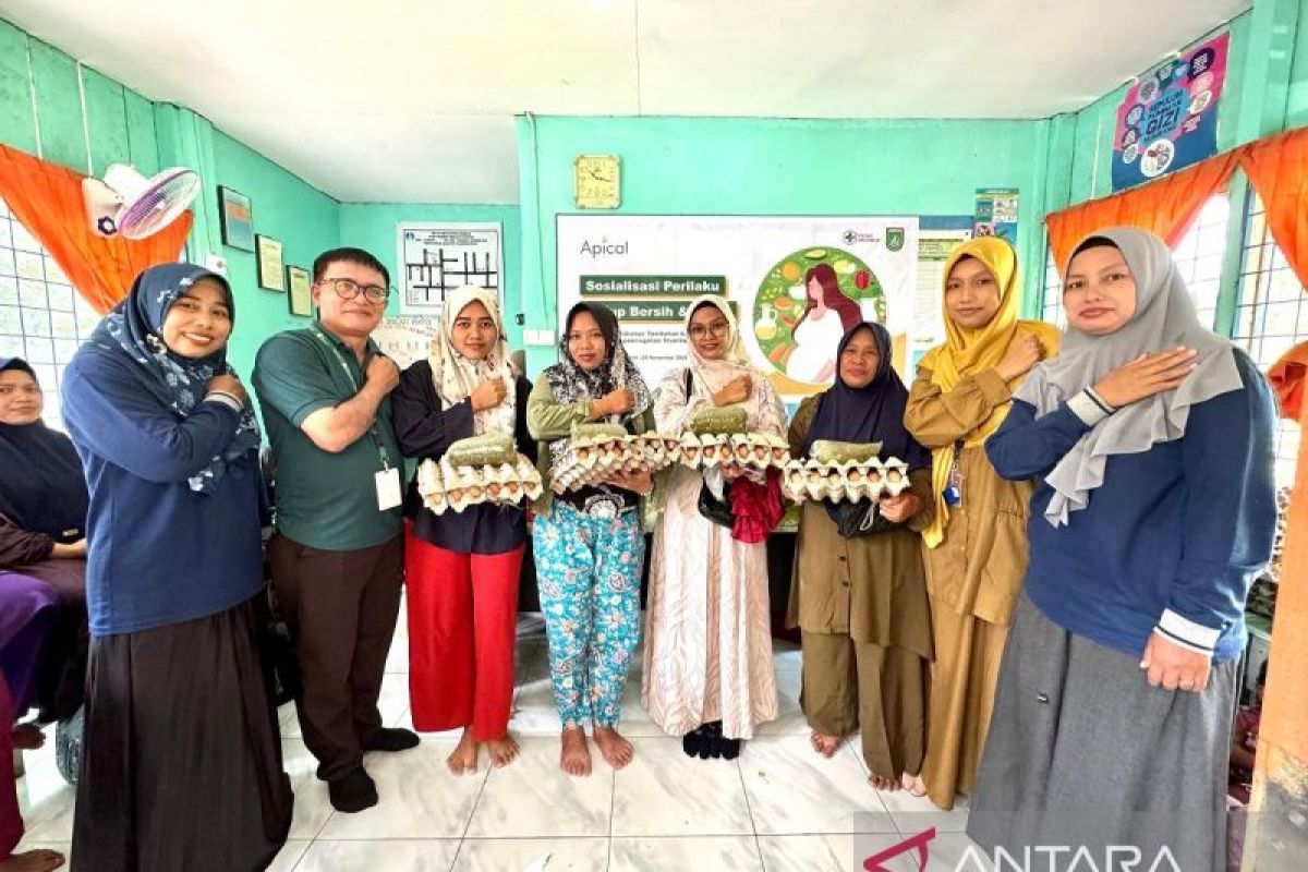 Cegah stunting, Apical Dumai berikan makanan tambahan ke ibu hamil