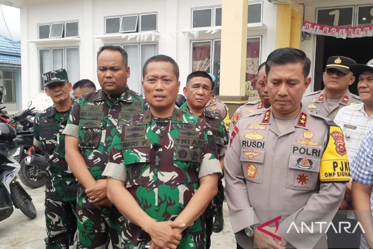 Danrem dan Kapolda Jambi cek keamanan Pleno PPK Kota Sungai Penuh