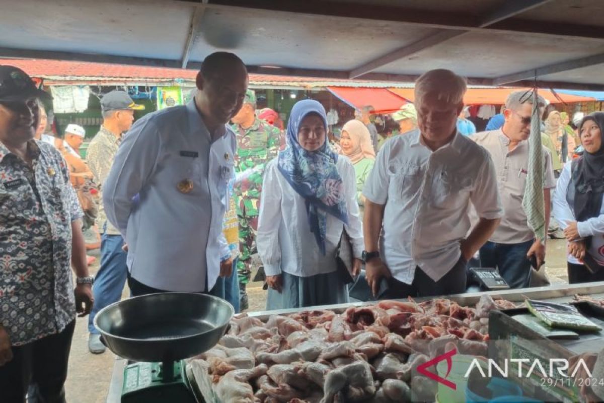 TPID Babel sidak di pasar tradisional, Disperindag Babel paparkan hasilnya