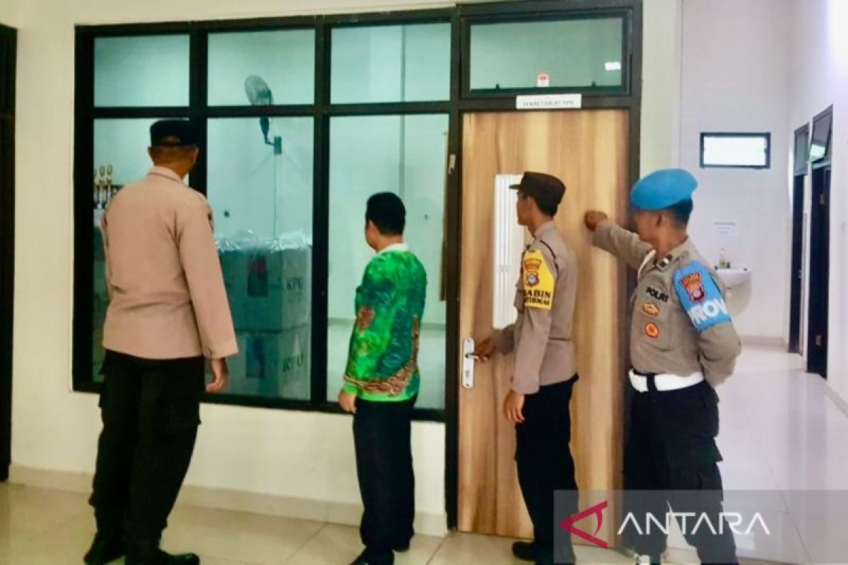 Polres Balangan tingkatkan pengamanan kotak suara hasil Pilkada 2024