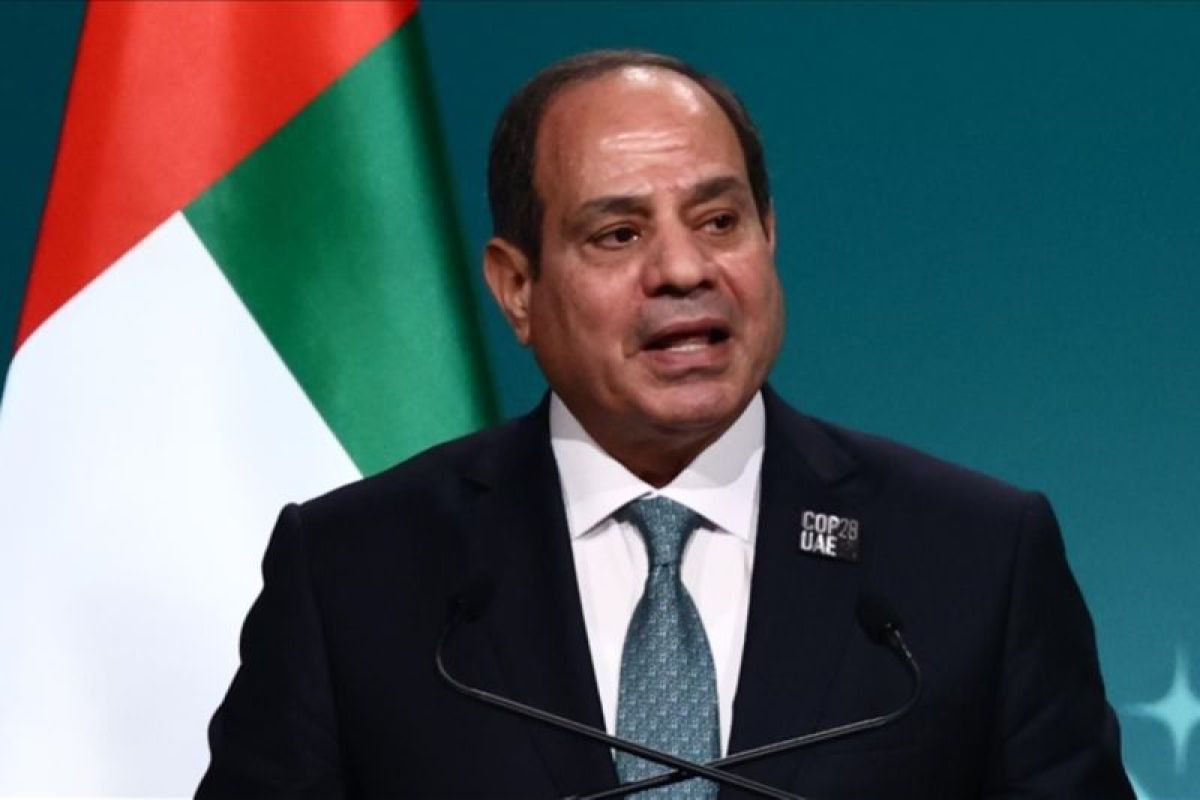 Presiden Mesir: Hidupkan kembali solusi dua negara Palestina-Israel