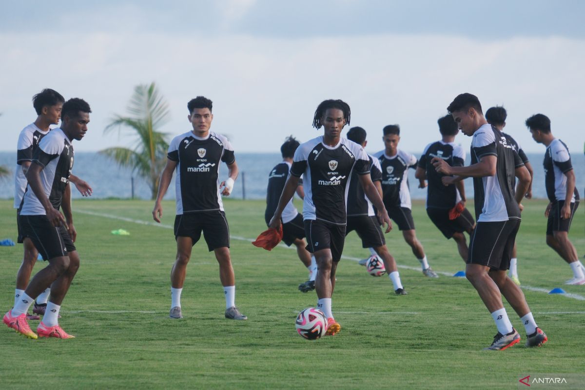 Latihan Timnas Indonesia persiapan Piala AFF 2024