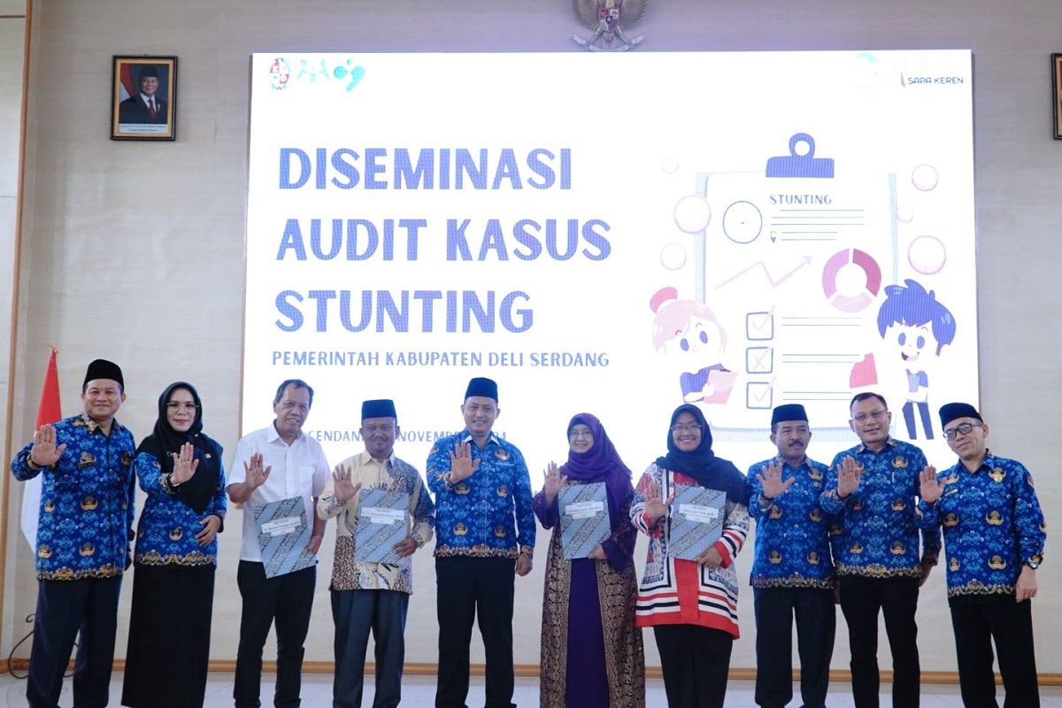 Begini strategi Pemkab Deli Serdang tunurunkan angka stunting