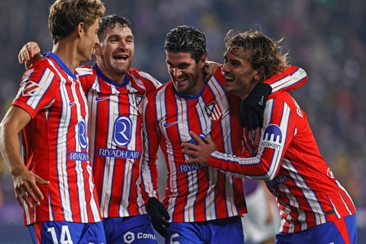 Atletico Madrid bekuk Real Valladolid lima gol tanpa balas