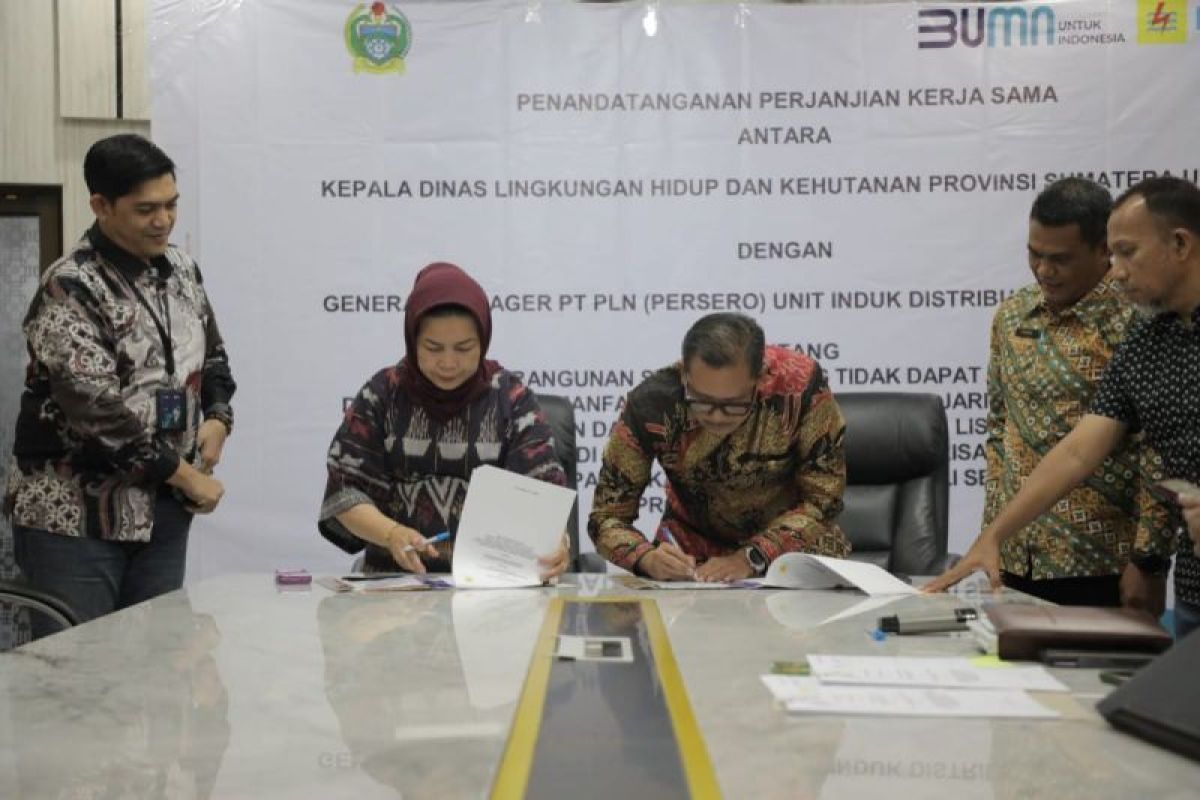 PLN Sumut bangun jaringan tingkatkan elektrifikasi di  Deli Serdang