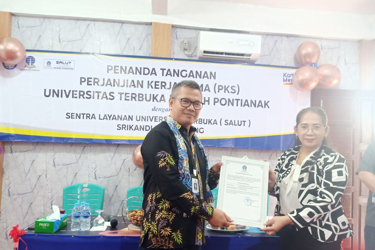 Salut bekerja sama dengan UT Pontianak meningkatkan kualitas pendidikan