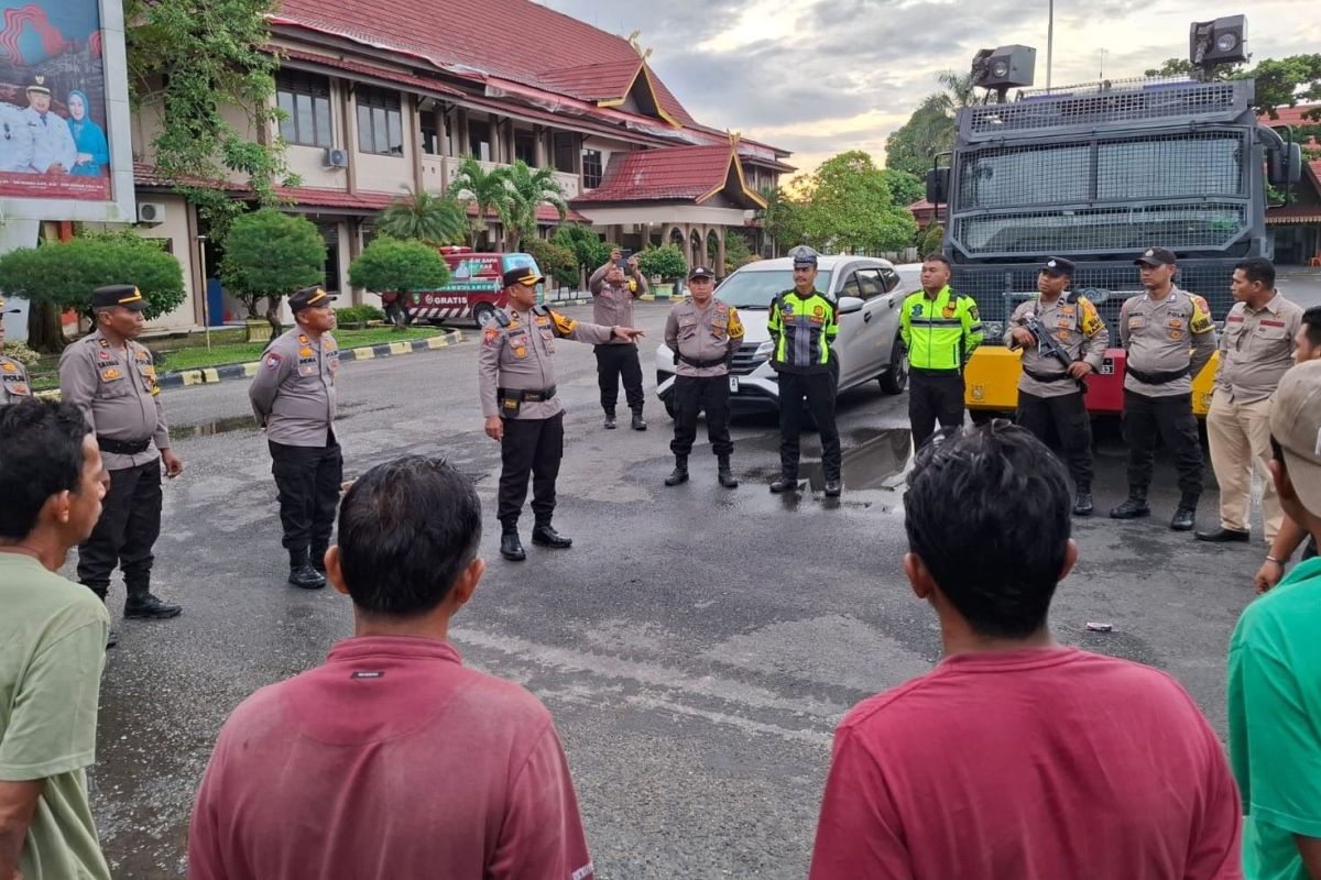 Polsek Mandau kawal ketat kotak suara ke KPU