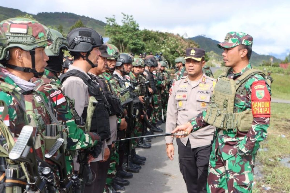 Kapolres sebut pleno rekapitulasi perhitungan suara di Puncak Jaya berlangsung aman