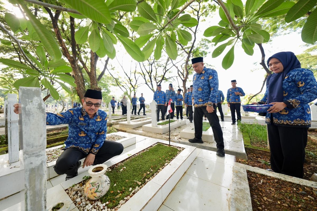 ASN Pemprov Sulsel merayakan semangat pengabdian pada HUT Korpri