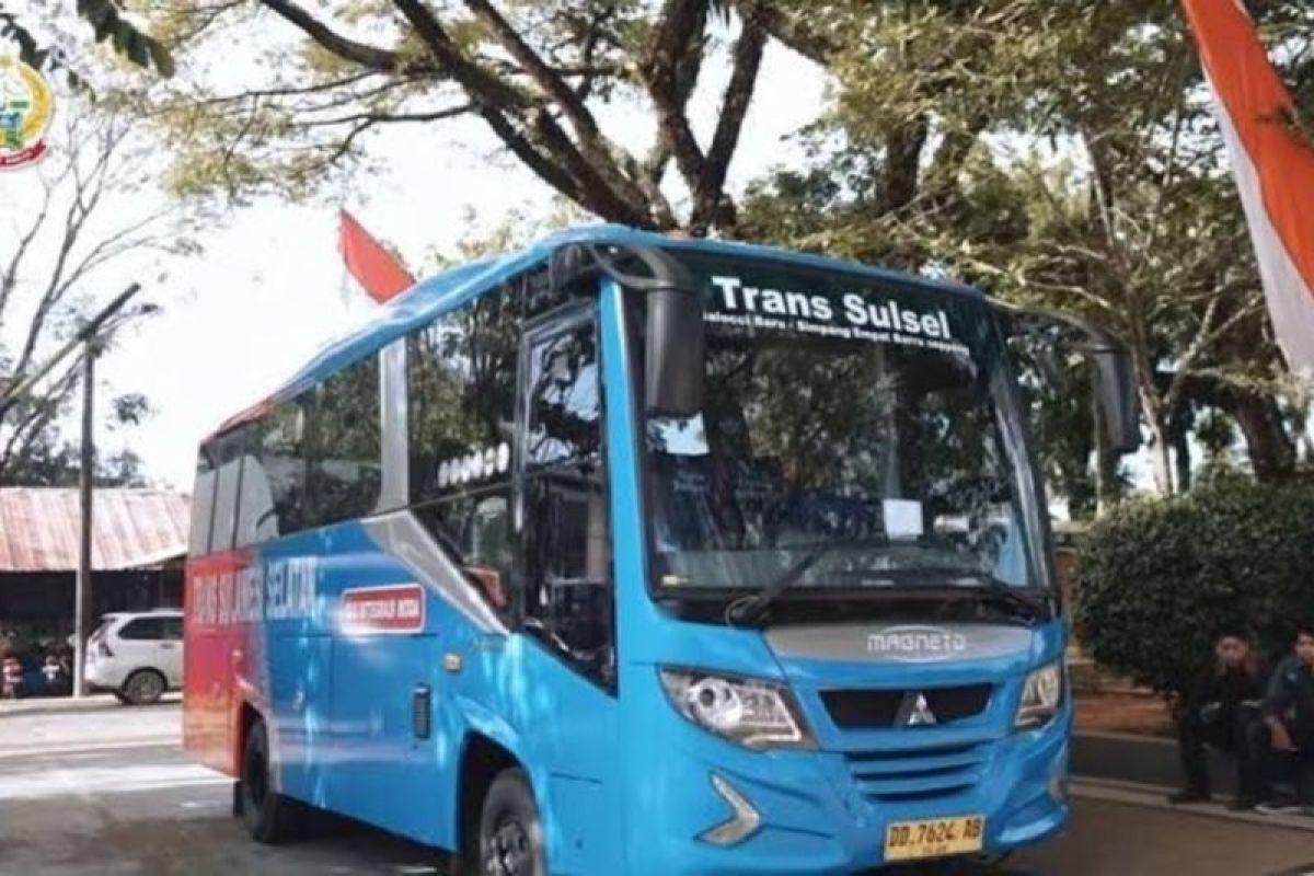 Bus Trans Sulsel telah melayani 42.014 penumpang sejak diluncurkan