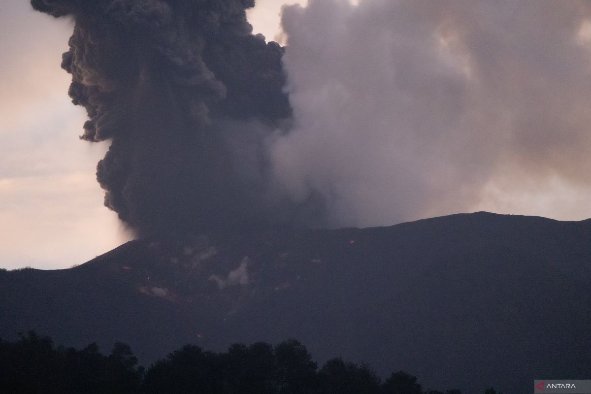 Badan Geologi: Gas beracun di Gunung Marapi Sumbar terukur rendah