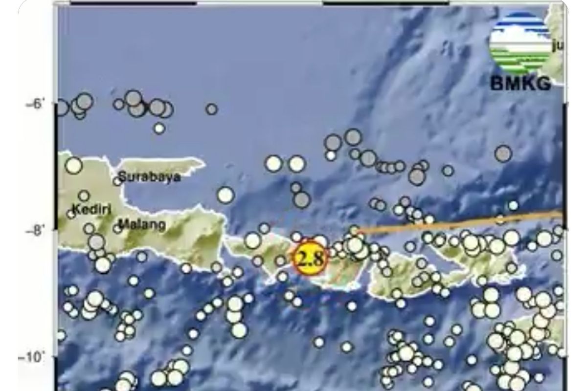 Karangasem Bali diguncang gempa dangkal magnitudo 2,8